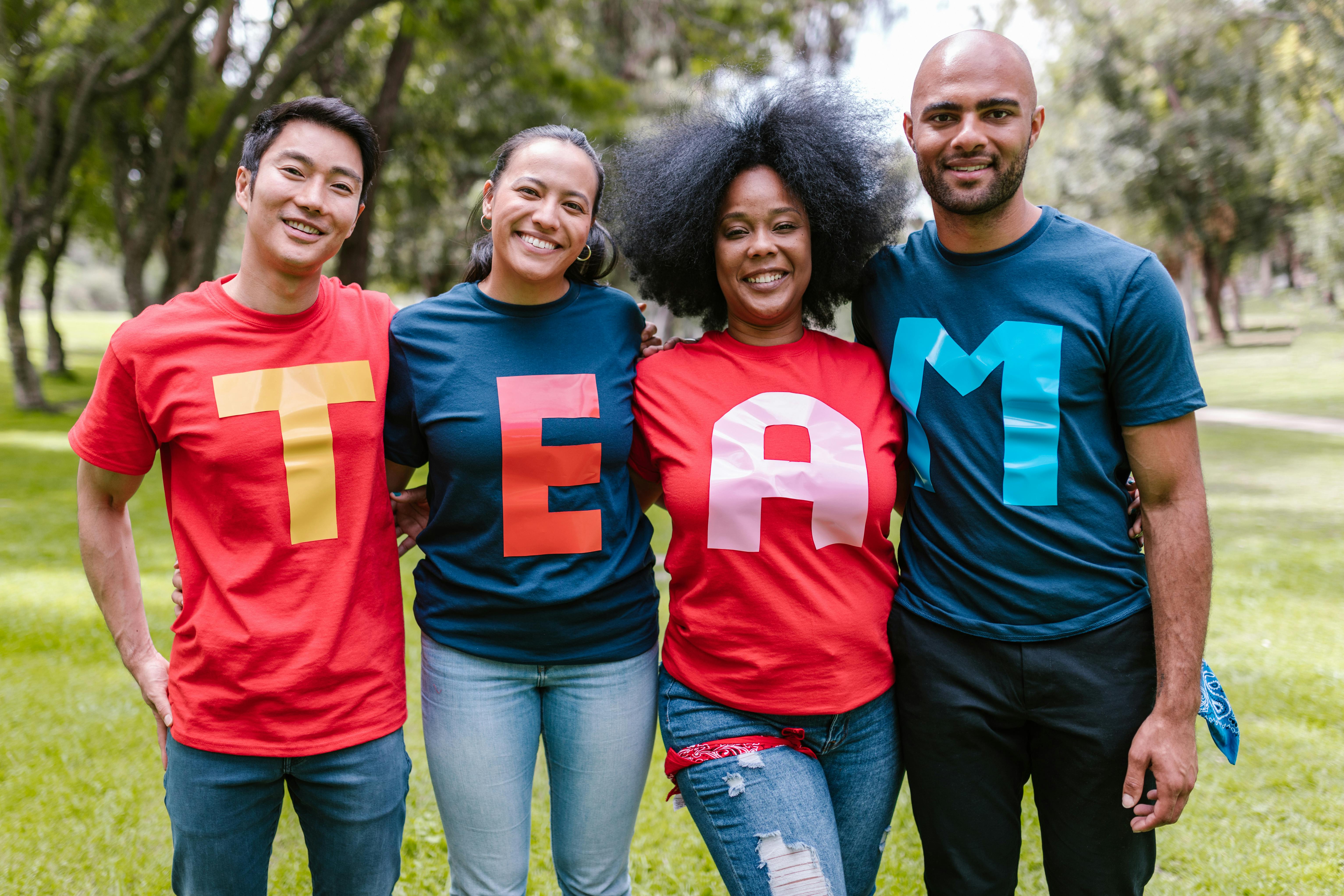 Team working together